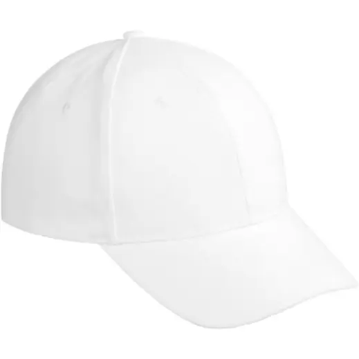 Pro Basic Cap - 6 Panel White